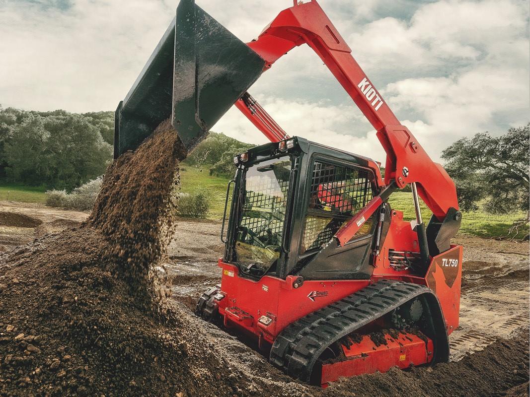 Kioti TL750 Track Loader Skid Steer Loaders